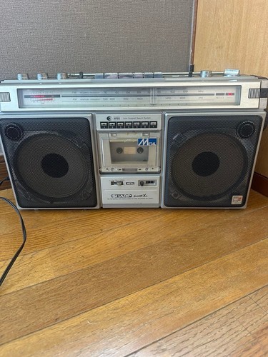 Sharp 308st vintage boombox - vintage,
