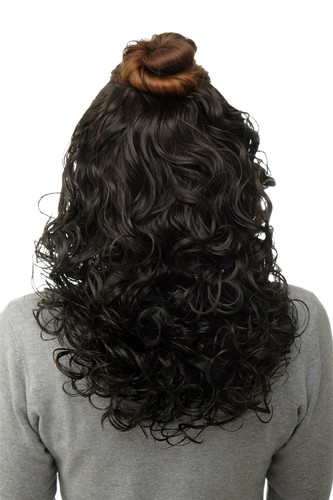 Postiche demi perruque clip - demi-perruque, clip-in