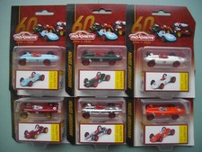 6 voitures F1 Majorette