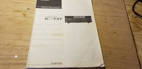 Manual for icom 737 - for, ic