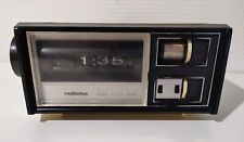 Radialva Radio Reveil a cylindres 355-03 vintage années 60/70