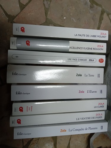 Zola livres poche état - 21,