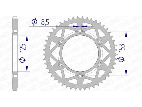 15452 couronne en aluminium - 15452,