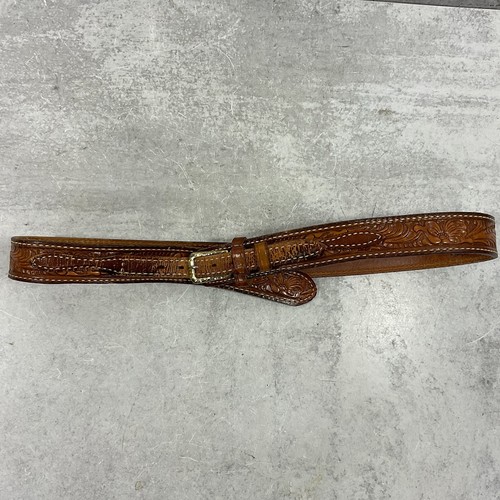 Ceinture cuir vintage tony - en,
