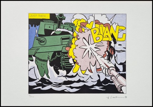 Roy lichtenstein live ammo - lichtenstein, 50