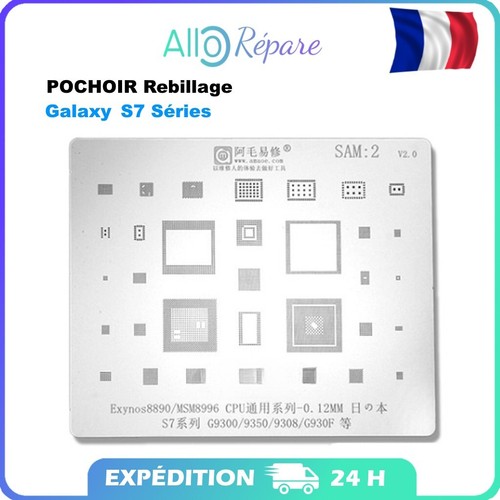 Pochoir rebillage bga - rebillage,