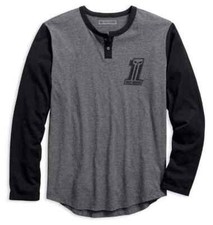 Harley-Davidson Men's HDMC™ #1 Slim Fit Baseball Tee - 99080-18VM