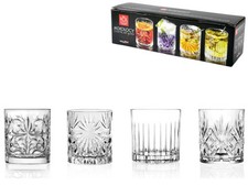 Ensemble Rcr 4 Verres Mixologie Assortis