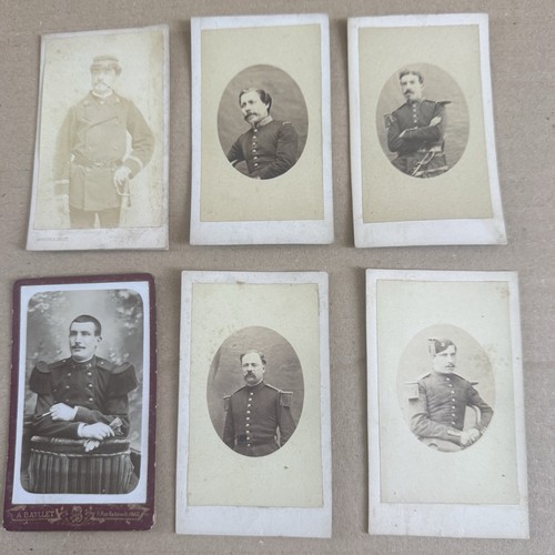 Lot photos cdv militaires - 6,