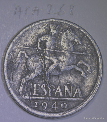 Diez centimos 1940 espagne - 10,