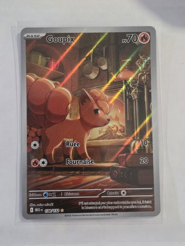 Carte pokémon goupix - carte,