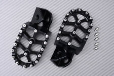 Repose-Pieds Noir en Alu Droit