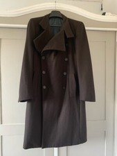 manteau homme en laine noir 