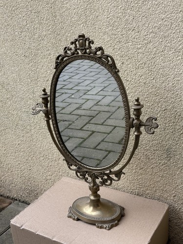 Miroir psyché laiton - miroir, en