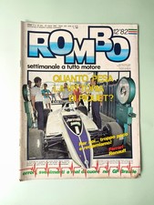 ROMBO 12-1982 PIQUET - A310 SWISSAIR - NIKI LAUDA - TARGA FLORIO TOGNANA