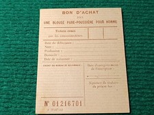 BILLET MATIÈRE - BON D'ACHAT