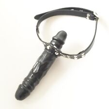 Bouche Ouverte Bâillon Et Gode Double Gag Pénis Soumission Bondage Slave Sextoy
