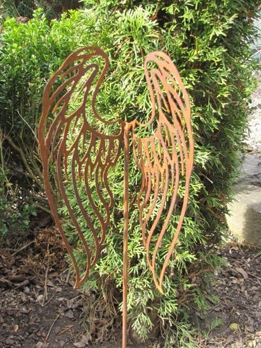 Fiche jardin rouille - fiche, de