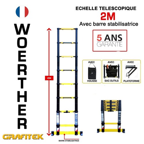 Echelle télescopique de - echelle,
