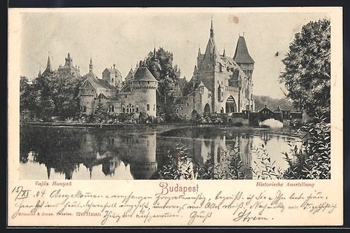 Carte postale budapest vajda - budapest,,