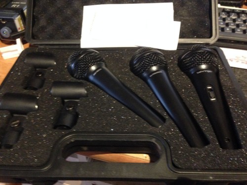 Pack trois microphones - pack,