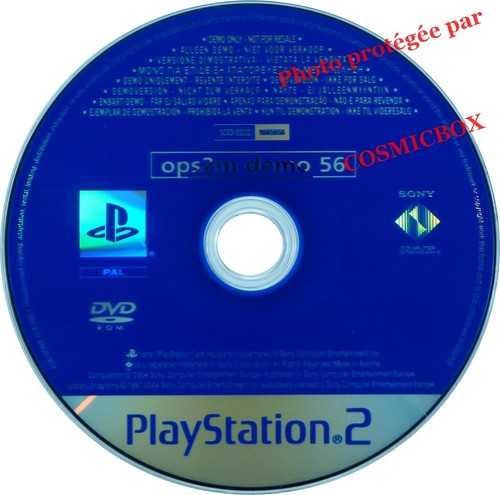 Ops2m demo disc jeux - 56,