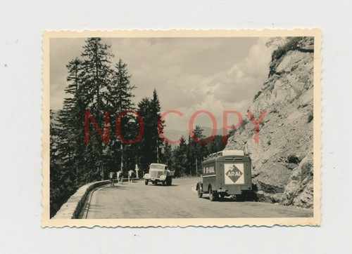 Photo camion publicitaire aral - photo,