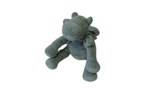Doudou peluche vache poudre - vache,