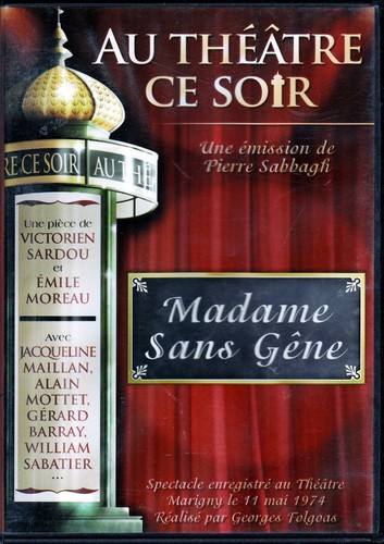 Dvd theatre soir madame - dvd,