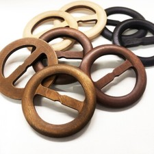 1pc en Bois Ceinture Boucle