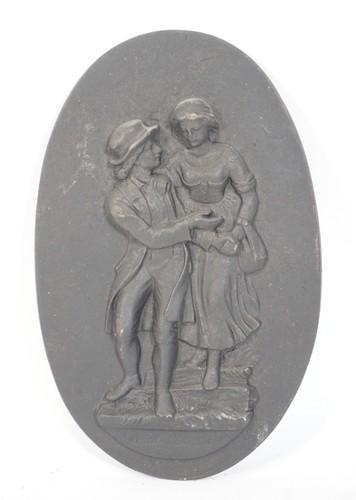 Plaque ovale fonte shw - ovale,