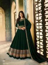 Costume Plazzo Ethnique Indien Bollywood Nouveau Kameez Salwar Designer Mariage