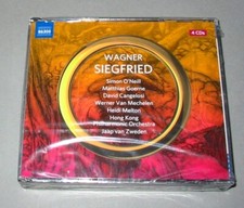 WAGNER (4CD) SIEGFRIED JAAP VAN ZWEDEN SIMON O'NEIL   NEW SEALED