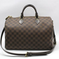 Louis Vuitton Sac à bandoulière Speedy 35 Damier Ébène 46037448