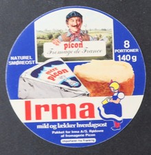 Etiquette fromage Mère Picon Irma 5