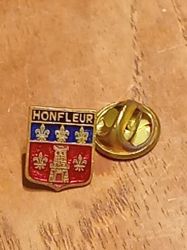Petit pin blason émail - -,