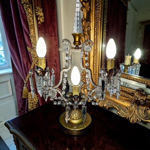Ancienne lampe table en - table,