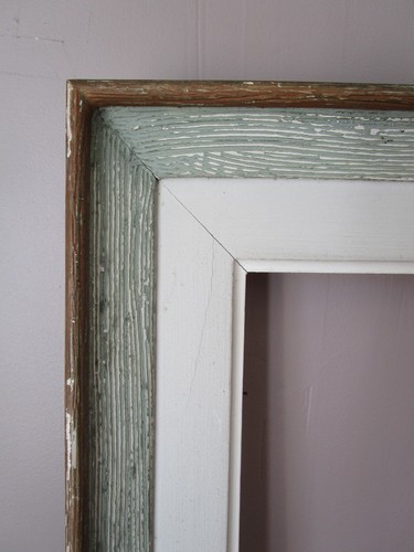 Cadre ancien bois mouluré - cadre, en