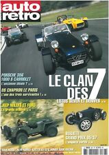 AUTO RETRO N°267 LOTUS SEVEN DS CHAPRON JEEP WILLYS BUGATTI PORSCHE