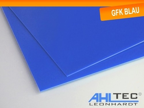 Plaque gfk g10 fr4 bleue - plaque,