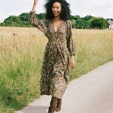 Robe Maxi Longue Imprimée