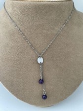 Collier fin en argent massif