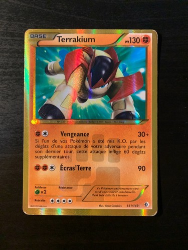 Carte pokémon terrakium - pokémon, :