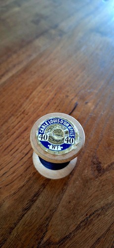 Bobine bois ancienne fil - en,