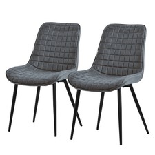 Lot de 2 chaises de salle à