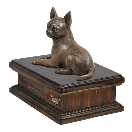 Urne bois chihuahua - en,