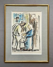 Aquarelle, signature à