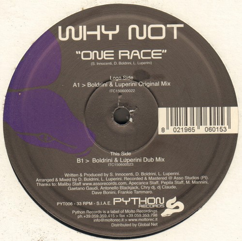 Why not one - -,