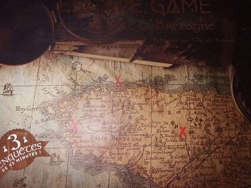 Boite jeux escape game - boite, en
