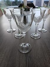 Cristal d'Arques  6 verres a eau modèle florence 